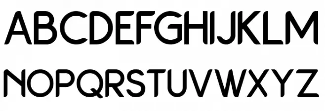Jobless Schriftart Groß