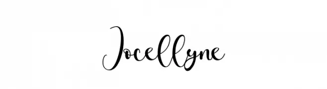Jocellyne  Frei Schriftart Herunterladen