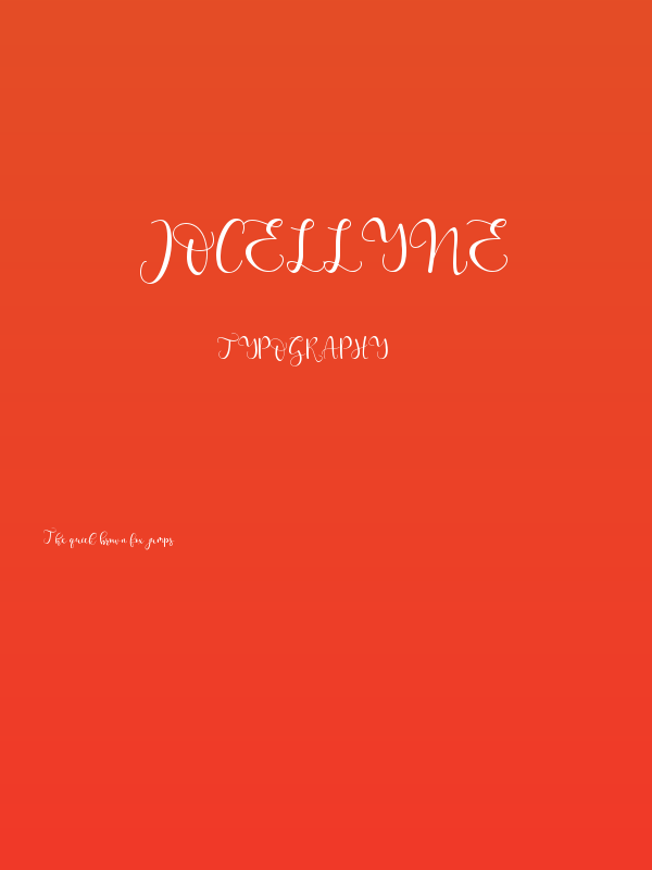 Jocellyne Poster