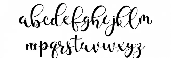 Jocellyne خط أحرف صغيرة