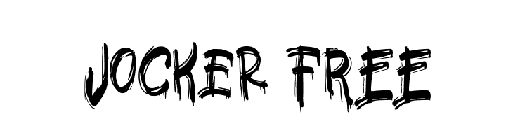 Jocker FREE  नि: शुल्क फ़ॉन्ट्स डाउनलोड