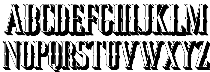 Jocker Free Extrude Right Font OTHER CHARS