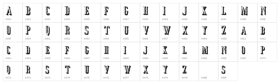 Jocker Free Extrude Right Character Map