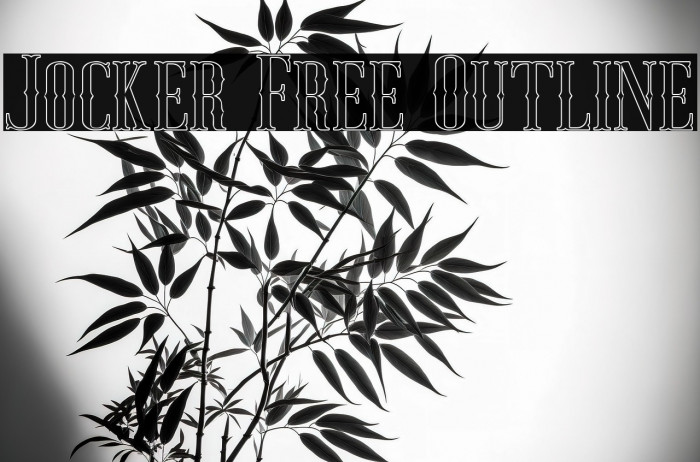 Jocker Free Outline Example 2