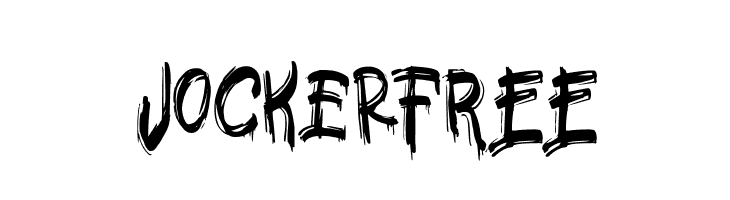 JockerFREE  フリーフォントのダウンロード
