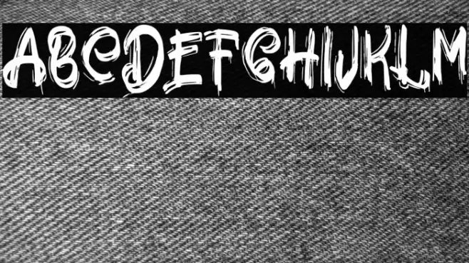 JockerFREE Font examples