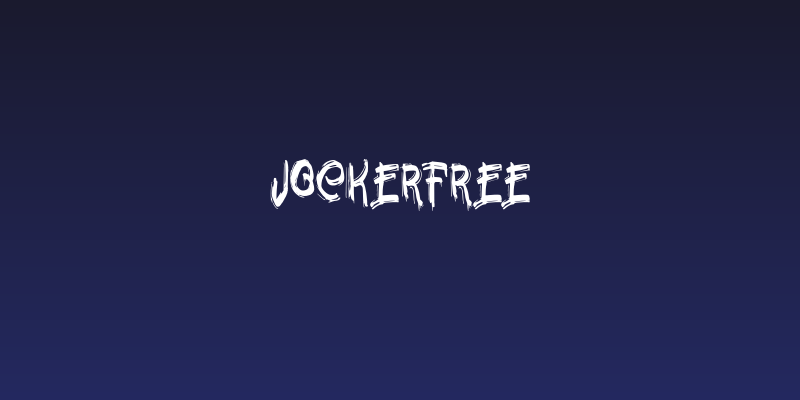 JockerFREE Social Header