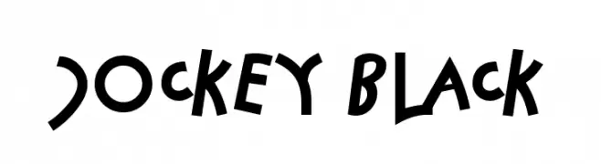 Jockey Black  Frei Schriftart Herunterladen