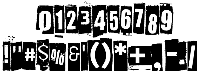 Jockey Full Of Bourbon Font OTHER CHARS