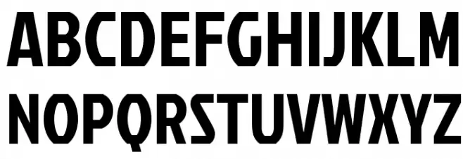 Jockey One Font UPPERCASE