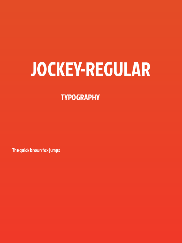 Jockey-Regular Poster