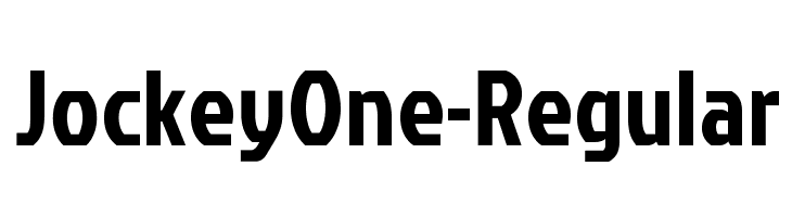 JockeyOne-Regular Font