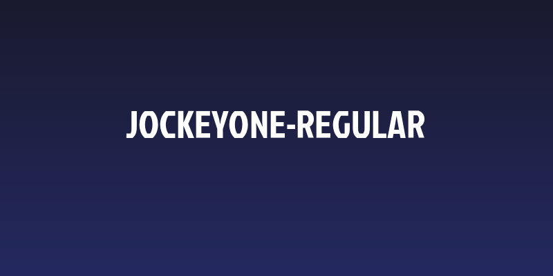 JockeyOne-Regular Social Header