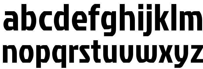 JockeyOne-Regular Font LOWERCASE