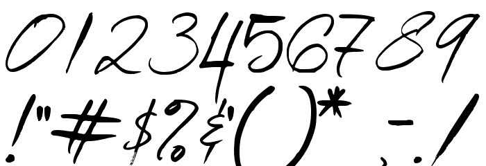 Jockwatt Font OTHER CHARS