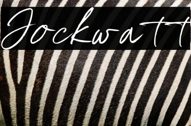 Jockwatt Example 1