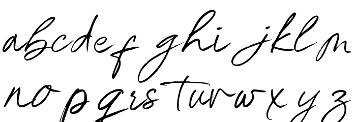 Jockwatt Font LOWERCASE
