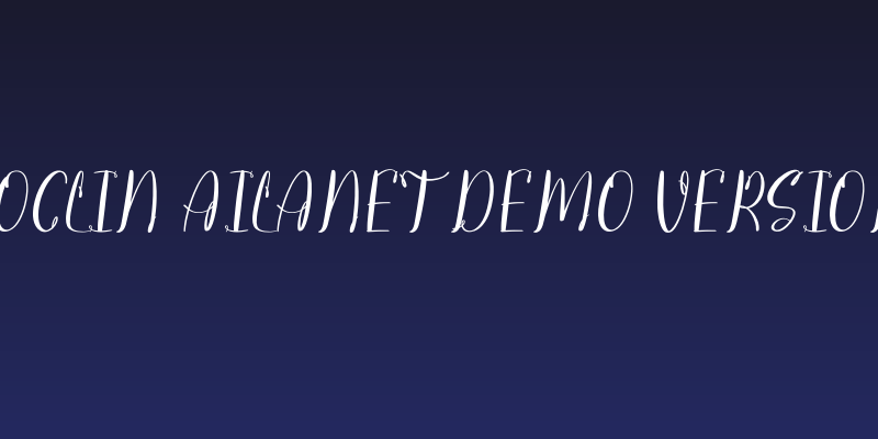 Joclin Ailanet DEMO VERSION Social Header