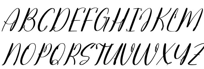 Joclin Ailanet Italic DEMO VERS Italic Polices MAJUSCULES
