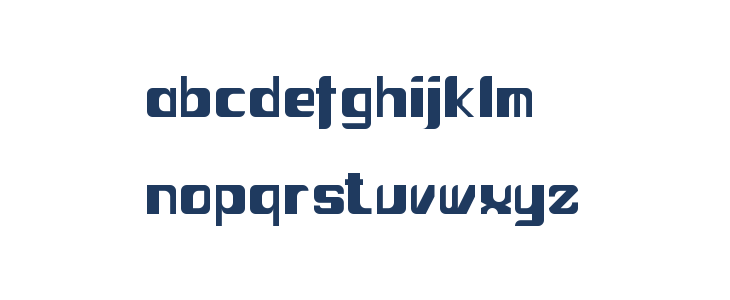 Jocoba Regular Lowercase