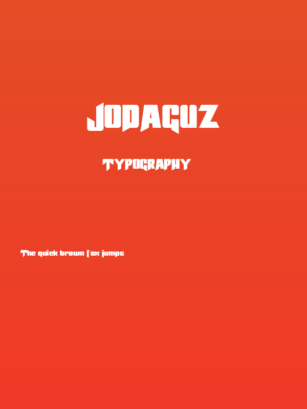 Jodaguz Poster