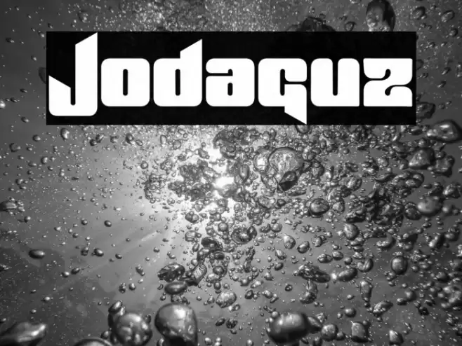 Jodaguz Font examples