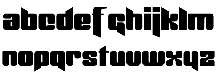 Jodaguz Font LOWERCASE