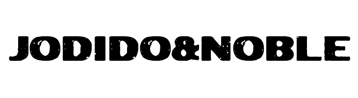 Jodido&Noble  font caratteri gratis