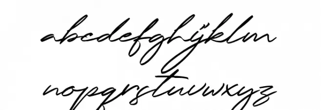 Jodie Badiston Regular 字体 小写