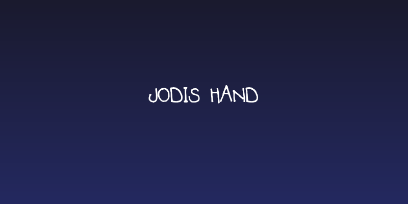 Jodis hand Social Header