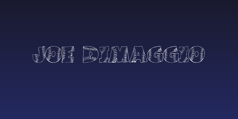 Joe DiMaggio Social Header
