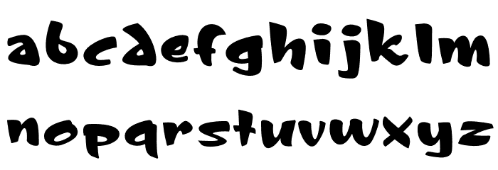 Joe Max Font LOWERCASE