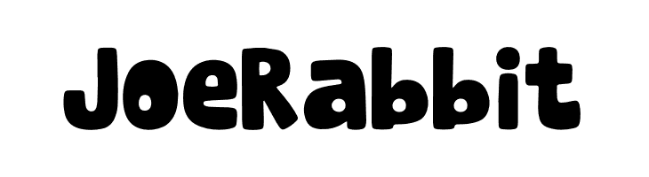 Joe Rabbit  フリーフォントのダウンロード