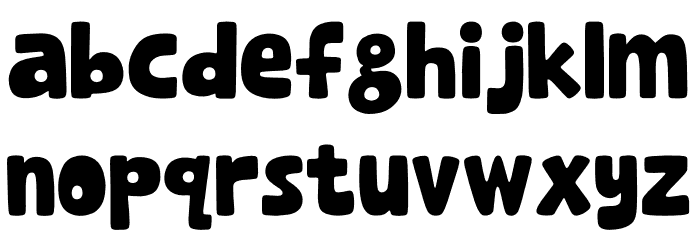 Joe Rabbit Font LOWERCASE