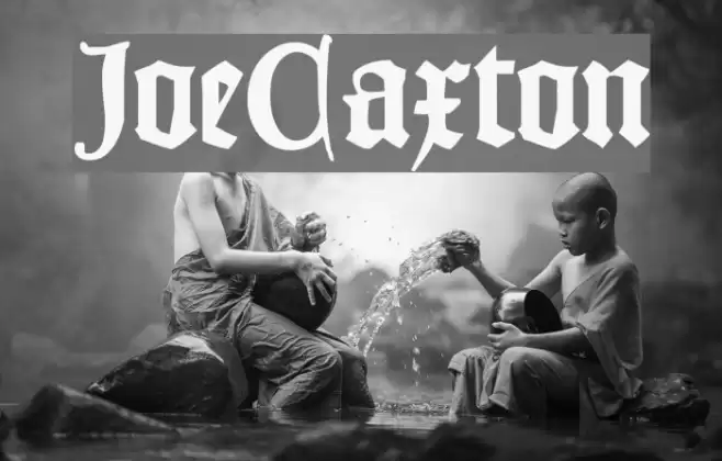 JoeCaxton Font examples