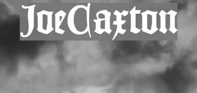 JoeCaxton Font examples