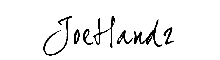 JoeHand2  Frei Schriftart Herunterladen