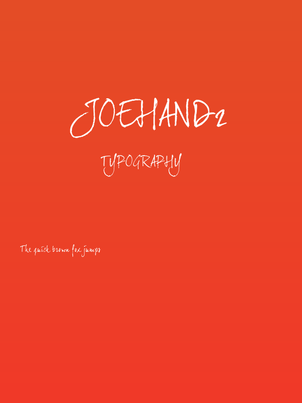 JoeHand2 Poster