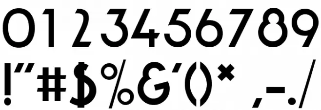 JoeLouis Normal Font OTHER CHARS