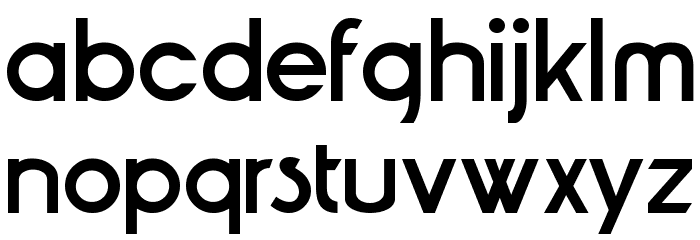 JoeLouis Normal Font LOWERCASE