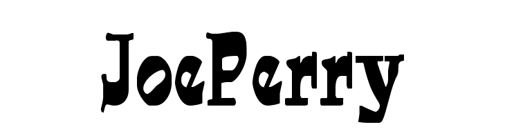 JoePerry  Descarca Fonturi Gratis