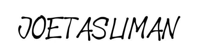 JoeTasliman  Frei Schriftart Herunterladen