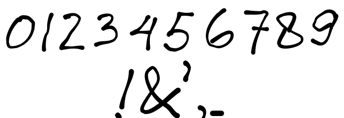 JoeTasliman Schriftart Anderer Schreiben