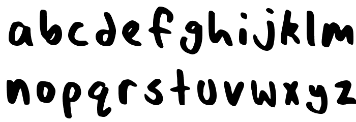 Joe_As Font LOWERCASE