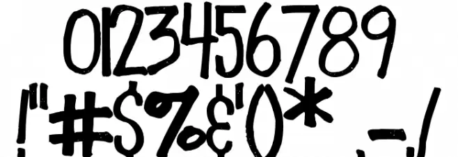 Joey Font OTHER CHARS