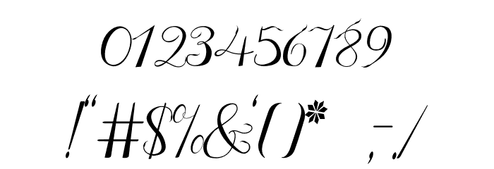 Jofi Font OTHER CHARS