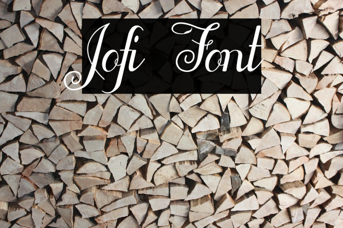 Jofi Font examples