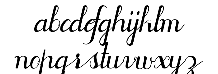 Jofi Font LOWERCASE
