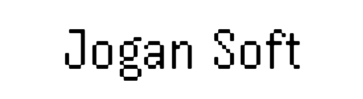 Jogan Soft  नि: शुल्क फ़ॉन्ट्स डाउनलोड