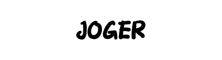 Joger  Free Fonts Download